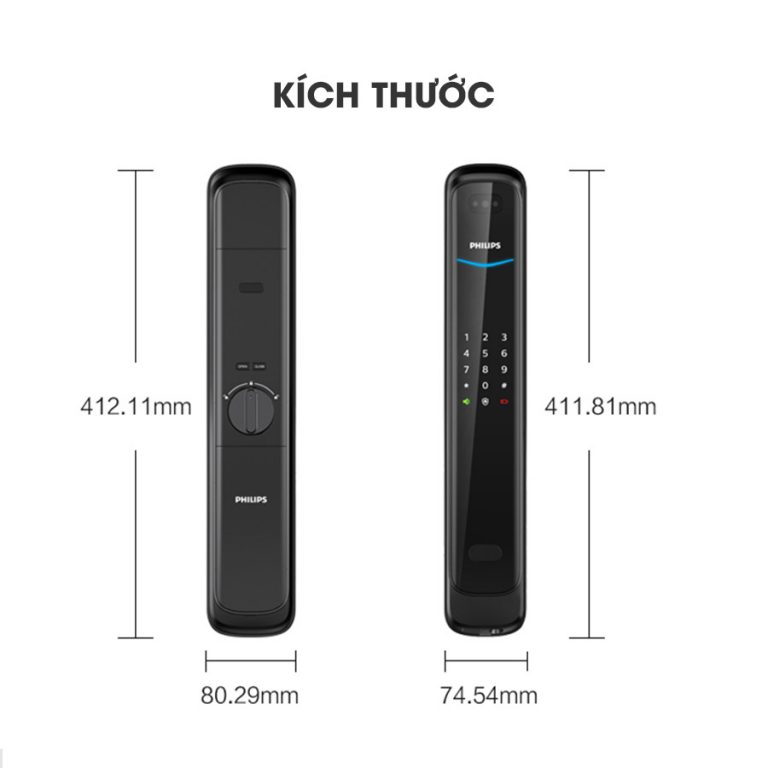 Khóa thông minh Philips DDL702-8HWS